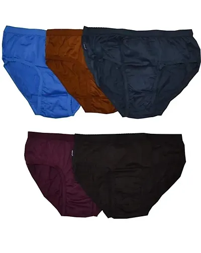 Women's Trendy Multicolored cotton Solid panty Combo