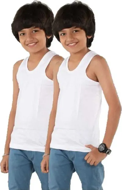 Kids White Inner Wear
