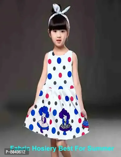 Multicolor Frocks for Girls (With Gift)