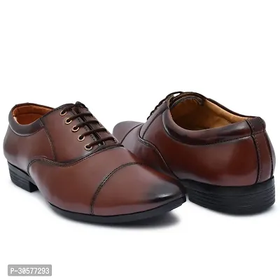 Oxford Lace Up For Men Brown Brown Oxfords-thumb0