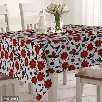 Star Weaves Dining Table Cover 6 Seater Printed Table Cover Without Lace Size 60""x90"" Inches - Waterpoof & Dustproof High Qualtiy Made in India Table Cover,KUM20