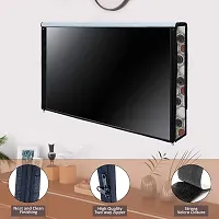 Star Weaves Transparent led tv Cover for Micromax 43 inches led tvs (All Models) - Dustproof Television Cover Protector for 43 Inch LCD, LED, Plasma Television - KUM130-thumb1