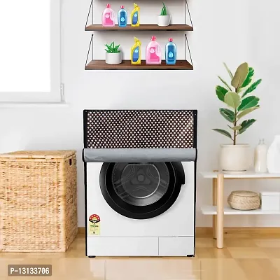 Star Weaves Washing Machine Cover for Samsung 8 Kg Fully-Automatic Front Loading WW80K5210WW - Waterproof & Dustproof Cover KUM28-thumb3