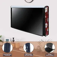 Star Weaves Transparent led tv Cover for Sony Bravia 43 inches led tvs (All Models) - Dustproof Television Cover Protector for 43 Inch LCD, LED, Plasma Television - KUM08-thumb1