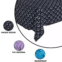 Star Weaves Dining Table Cover 6 Seater Printed Table Cover Without Lace Size 60""x90"" Inches - Waterpoof & Dustproof High Qualtiy Made in India Table Cover,KUM17-thumb2