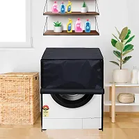 Star Weaves Washing Machine Cover for LG 8 Kg Fully-Automatic Front Loading FHT1208SWL - Waterproof & Dustproof Cover Grey-thumb2