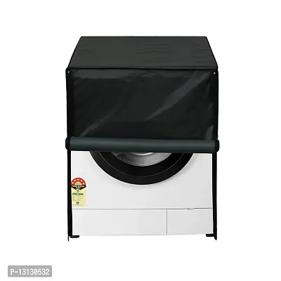 Star Weaves Washing Machine Cover Compatible for Front Load IFB Executive Plus VX ID 8.5 kg - Military-thumb4