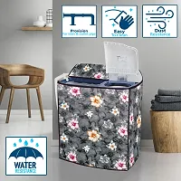 Star Weaves Washing Machine Cover for Whirlpool 10.5 kg 5 Star Semi-Automatic Top Loading Washing Machine (ACE XL 10.5, Graphite Grey, 3D Scrub Technology)- KUM87-thumb4