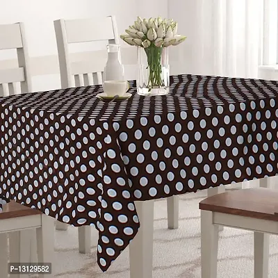 Star Weaves Dining Table Cover 6 Seater Printed Table Cover Without Lace Size 60""x90"" Inches - Waterpoof & Dustproof High Qualtiy Made in India Table Cover,KUM28