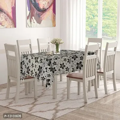 Star Weaves Dining Table Cover 6 Seater Printed Table Cover Without Lace Size 60""x90"" Inches - Waterpoof & Dustproof High Qualtiy Made in India Table Cover,KUM97-thumb3