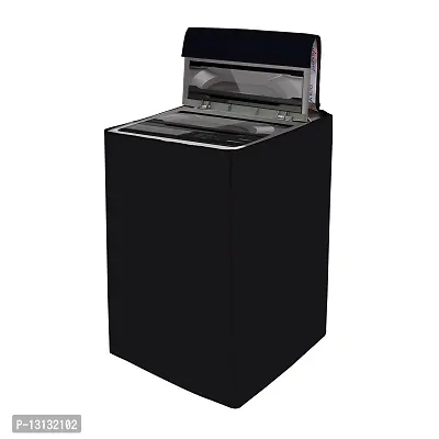 Star Weaves Washing Machine Cover for Fully Automatic Top Load Samsung WA70M4400HV | TL 7Kg Model - Waterproof & Dustproof Cover, Black