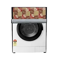 Star Weaves Washing Machine Cover for LG 5.5 Kg Fully-Automatic Front Loading F10B5MD2 - Waterproof & Dustproof Cover KUM01-thumb1