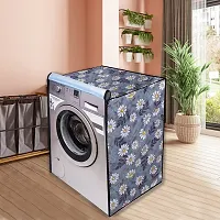 Star Weaves Front Load Washing Machine Cover for LG 5.5 Kg, 6 Kg & 6.5 Kg (60cmsX53cmsX86cms) | Waterproof & Dust-Proof Front Load Washing Machine Cover, KUM10-thumb2