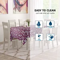 Star Weaves Dining Table Cover 6 Seater Printed Table Cover Without Lace Size 60""x90"" Inches - Waterpoof & Dustproof High Qualtiy Made in India Table Cover,KUM112-thumb2