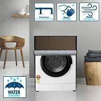 Star Weaves Waterproof Washing Machine Cover Compatible for 7Kg Front load Bosch WAK24268IN Serie 4 - Beige-thumb4