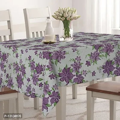 Star Weaves Dining Table Cover 6 Seater Printed Table Cover Without Lace Size 60""x90"" Inches - Waterpoof & Dustproof High Qualtiy Made in India Table Cover,KUM132