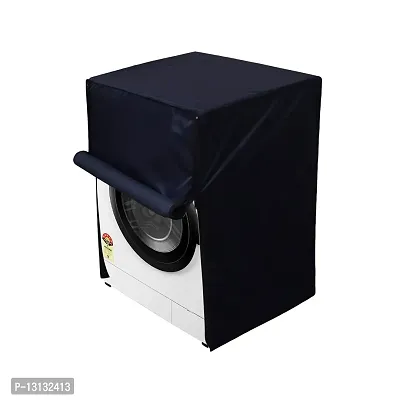 Star Weaves Washing Machine Cover for Samsung 8 Kg Fully-Automatic Front Loading WW80T504NAW - Waterproof & Dustproof Cover Darkblue