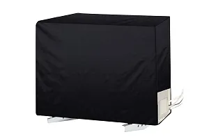Star Weaves AC Cover Waterproof Set for 1.5 Ton Capacity | All Weather Cover | Protection from Dusts Insects Corrosion | Winter Friendly | Attractive Digital Prints | Indoor Outdoor AC Protector,Black-thumb3