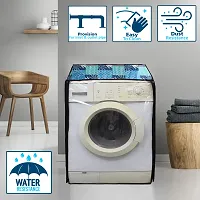 Star Weaves Front Load Washing Machine Cover for LG 5.5 Kg, 6 Kg & 6.5 Kg (60cmsX53cmsX86cms) | Waterproof & Dust-Proof Front Load Washing Machine Cover, KUM43-thumb1