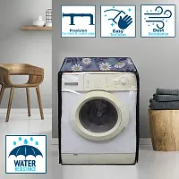 Star Weaves Front Load Washing Machine Cover for LG 5.5 Kg, 6 Kg & 6.5 Kg (60cmsX53cmsX86cms) | Waterproof & Dust-Proof Front Load Washing Machine Cover, KUM10-thumb1