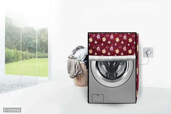 Star Weaves Washing Machine Cover for Samsung 8 Kg Fully-Automatic Front Loading WW81J44G0IW - Waterproof  Dustproof Cover KUM88-thumb2