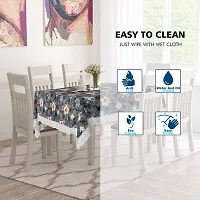 Star Weaves Dining Table Cover Big Size 8-10 Seater - Waterproof & Dustproof 8-10 Seater Table Cover with Lace 60x108 Inches KUM87-thumb3