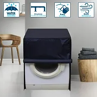 Star Weaves Washing Machine Cover for Samsung 8 Kg Fully-Automatic Front Loading WW80T504NAW - Waterproof & Dustproof Cover Darkblue-thumb2