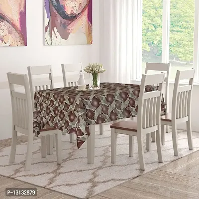 Star Weaves Dining Table Cover 6 Seater Printed Table Cover Without Lace Size 60""x90"" Inches - Waterpoof & Dustproof High Qualtiy Made in India Table Cover,KUM111-thumb2