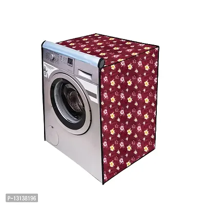 Star Weaves Front Load Washing Machine Cover for LG 5.5 Kg, 6 Kg & 6.5 Kg (60cmsX53cmsX86cms) | Waterproof & Dust-Proof Front Load Washing Machine Cover, KUM88