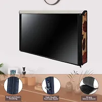 Star Weaves Led tv Cover for Hisense 108 cm (43 inches) 4K Ultra HD Smart Certified Android LED TV 43A6GE (Black) (2021 Model) | with Dolby Vision and Atmos KUM19-thumb1