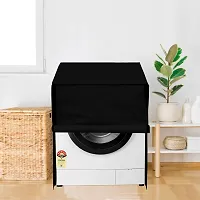 Star Weaves Waterproof Washing Machine Cover Compatible for 7Kg Front load Bosch WAK24268IN Serie 4 - Black-thumb4