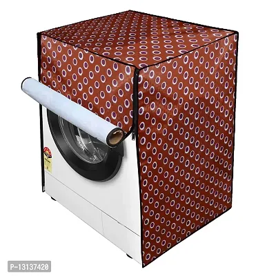 Star Weaves Washing Machine Cover for LG 6 Kg Fully-Automatic Front Loading FH0B8NDL22 - Waterproof & Dustproof Cover KUM11