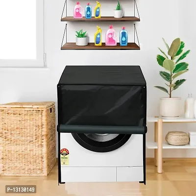 Star Weaves Waterproof Washing Machine Cover Compatible for 7Kg Front load Bosch WAK24268IN Serie 4 - Military-thumb3