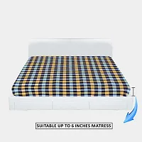 Star Weaves Cotton Mattress Cover/Protector with Zipper Chain | Waterproof Bed Protector | Mattress Protector Cover | Fitted Style Mattress Protector | Bed Cover, M04-thumb3