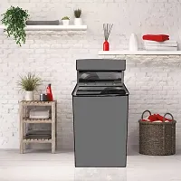 Star Weaves Washing Machine Cover For Fully Automatic Top Load LG T9077NEDL1 8Kg Model - Waterproof & Dustproof Cover, Grey-thumb4