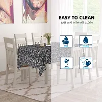 Star Weaves Dining Table Cover 6 Seater Printed Table Cover Without Lace Size 60""x90"" Inches - Waterpoof & Dustproof High Qualtiy Made in India Table Cover,KUM115-thumb2