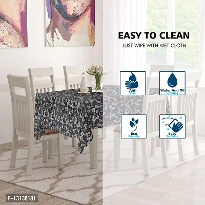 Star Weaves Dining Table Cover 6 Seater Printed Table Cover Without Lace Size 60""x90"" Inches - Waterpoof & Dustproof High Qualtiy Made in India Table Cover,KUM115-thumb3