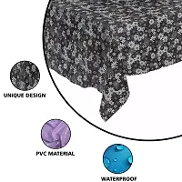 Star Weaves Dining Table Cover 6 Seater Printed Table Cover Without Lace Size 60""x90"" Inches - Waterpoof & Dustproof High Qualtiy Made in India Table Cover,KUM115-thumb3