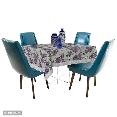 Star Weaves?PVC Printed Square Centre Table Cover -(Size 48x48 Inch) KUM132-thumb2