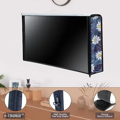 Star Weaves Led tv Cover for TCL 108 cm (43 inches) 4K Ultra HD Smart Certified Android LED TV 43P8E (Black) (2019 Model) KUM10-thumb2