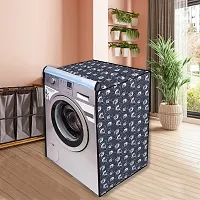 Star Weaves Front Load Washing Machine Cover for LG 5.5 Kg, 6 Kg & 6.5 Kg (60cmsX53cmsX86cms) | Waterproof & Dust-Proof Front Load Washing Machine Cover, KUM05-thumb2