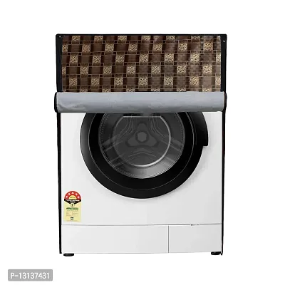 Star Weaves Washing Machine Cover for Samsung 8 Kg Fully-Automatic Front Loading WW80T504DAN - Waterproof & Dustproof Cover KUM40-thumb4