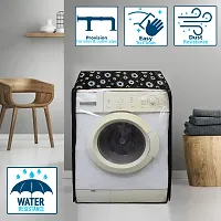 Star Weaves Front Load Washing Machine Cover for LG 5.5 Kg, 6 Kg & 6.5 Kg (60cmsX53cmsX86cms) | Waterproof & Dust-Proof Front Load Washing Machine Cover, KUM52-thumb1