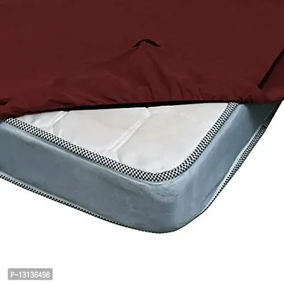 Star Weaves Mattress Protector Waterproof | Dustproof Protector - Elastic Type Mattress Protector | Bed Protector-thumb3
