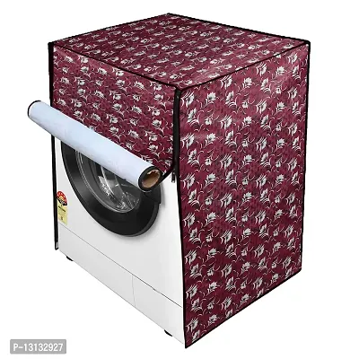 Star Weaves Washing Machine Cover for LG 8 Kg Fully-Automatic Front Load FHT1408ZNL - Waterproof & Dustproof Cover KUM48