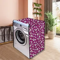 Star Weaves Front Load Washing Machine Cover for LG 5.5 Kg, 6 Kg & 6.5 Kg (60cmsX53cmsX86cms) | Waterproof & Dust-Proof Front Load Washing Machine Cover, KUM112-thumb2