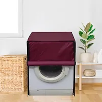 Star Weaves Waterproof Washing Machine Cover Compatible for 7Kg Front load Bosch WAK24268IN Serie 4 - Maroon-thumb4