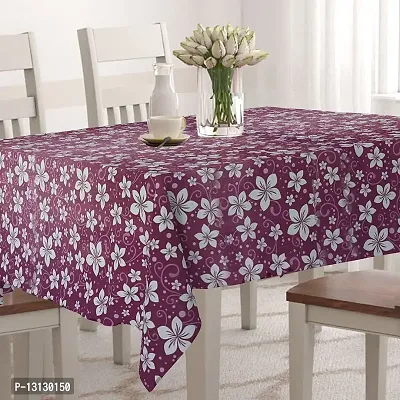 Star Weaves Dining Table Cover 6 Seater Printed Table Cover Without Lace Size 60""x90"" Inches - Waterpoof & Dustproof High Qualtiy Made in India Table Cover,KUM112