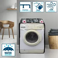 Star Weaves Front Load Washing Machine Cover for LG 5.5 Kg, 6 Kg & 6.5 Kg (60cmsX53cmsX86cms) | Waterproof & Dust-Proof Front Load Washing Machine Cover, KUM87-thumb1