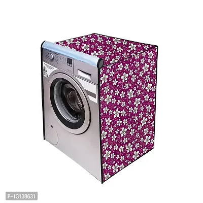 Star Weaves Front Load Washing Machine Cover for LG 5.5 Kg, 6 Kg & 6.5 Kg (60cmsX53cmsX86cms) | Waterproof & Dust-Proof Front Load Washing Machine Cover, KUM112